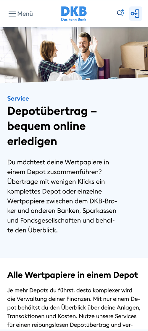 Depotwechsel